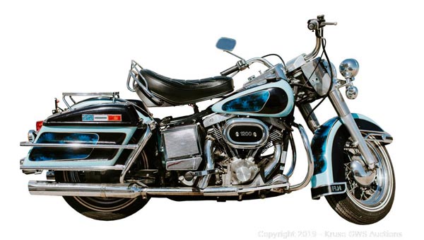 Elvis Presley’s 1976 Harley-Davidson Auctioned; Becomes Third Most-Expensive Motorcycle