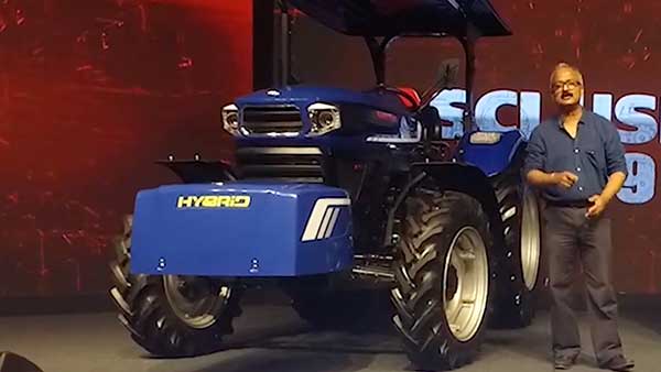 Escorts Hybrid Tractor & Hybrid Backhoe Loader Revealed