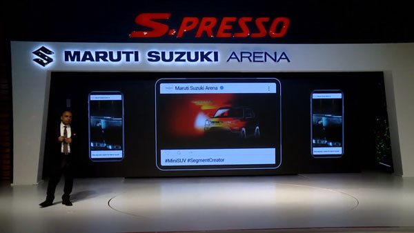 Maruti S-Presso Live Launch