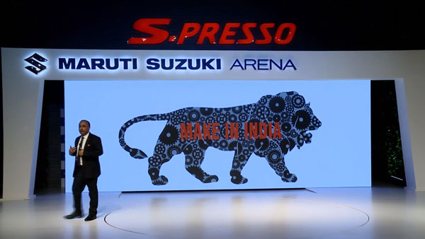 Maruti S-Presso Live Launch