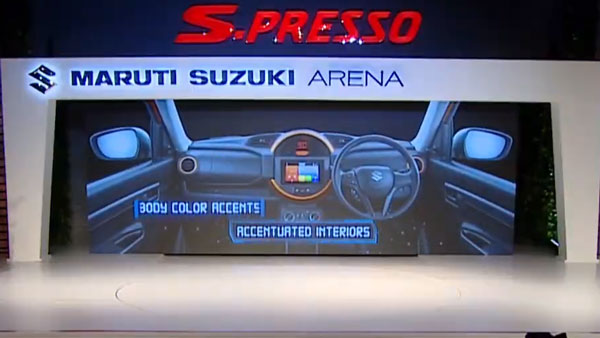 Maruti S-Presso Interiors