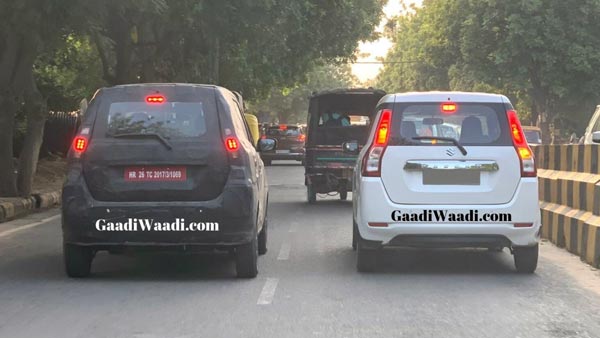 Maruti Suzuki XL5 WagonR-Based Premium Hatchback Spotted Testing