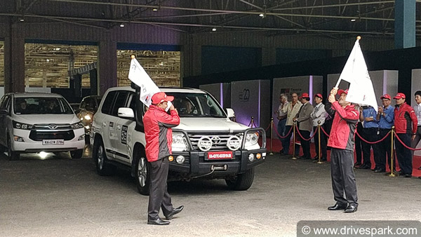 Toyota Five Continents Drive 2019: India To Vietnam Expedition Flagged Off In Bangalore
