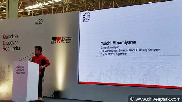 Toyota Five Continents Drive 2019: India To Vietnam Expedition Flagged Off In Bangalore
