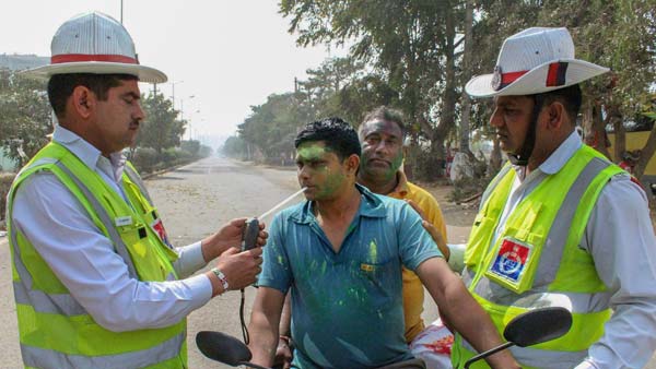 Delhi Man Issued Challan Worth Rs 23000 For Violating Traffic Rules: No License Helmet & Documents