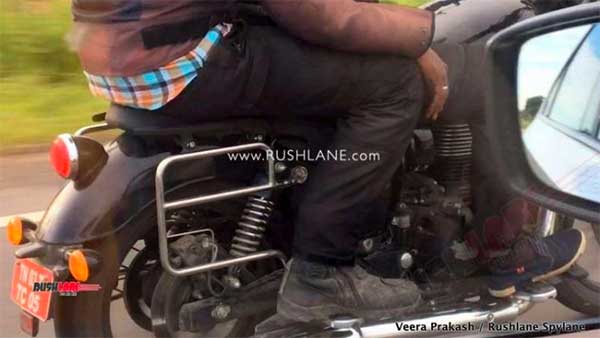 Spy Pics: New Royal Enfield Thunderbird 350X With Accessories Including Windscreen, Crash Guard, Saddle Stay & More