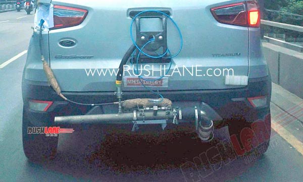 Spy Pics: New Ford EcoSport BS-VI Spotted Testing Ahead Of Debut At 2020 Auto Expo