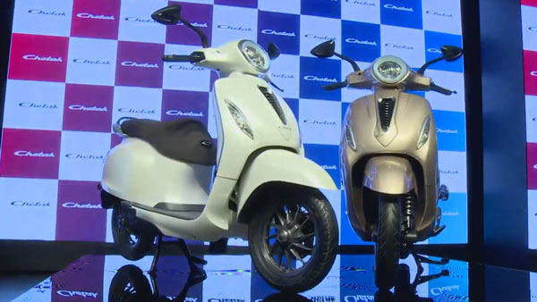 Bajaj Chetak Electric Scooter Unveiled: Will Rival The Ather 450