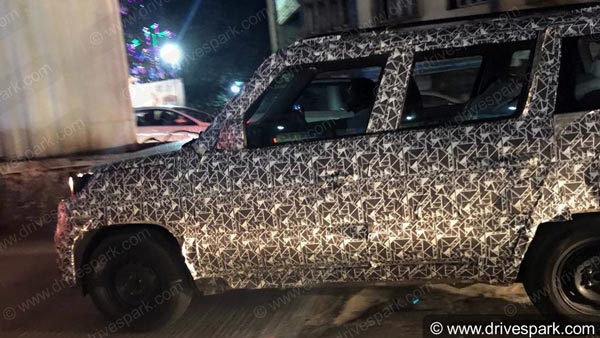 Spy Pics: Mahindra TUV300 BS-VI Spied Testing In India Ahead Of Its Launch Next Year