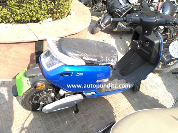 Spy Pics: Okinawa Lite Electric Scooter Spotted In Production Ready Guise Ahead Of Launch