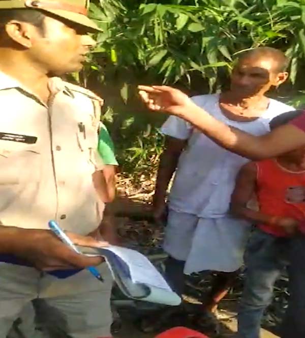 Police Inspector Fines Himself For Not Wearing Helmet: Villagers Force Him To Issue Challan