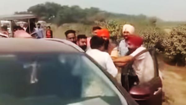 Uttar Pradesh Politician Uses Gun To Clear Traffic On Highway: Public Roughs Him Up