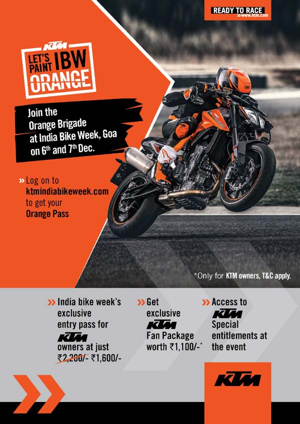 KTM To Make Key Announcement At India Bike Week 2019: May Launch 390 Adventure