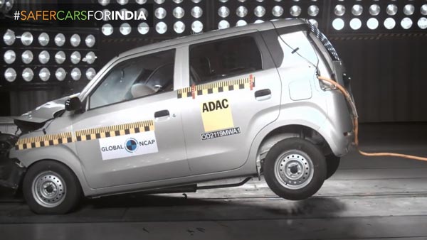 Maruti WagonR Scores Two Stars At Global NCAP Crash Tests: Details
