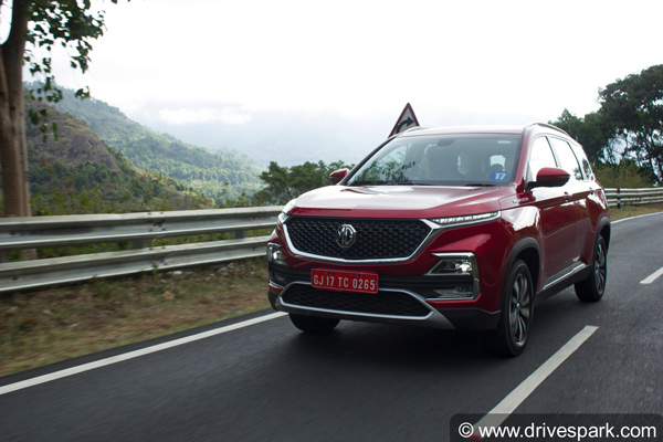 MG Hector Sales In India For October 2019: Registers 3,536 Units ...