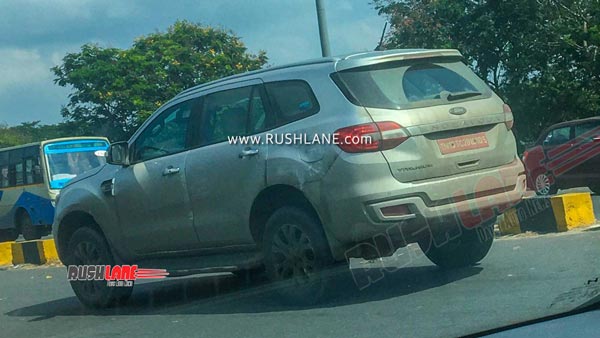 Spy Pics: 2020 Ford Endeavour Spotted Testing Ahead Of India Launch