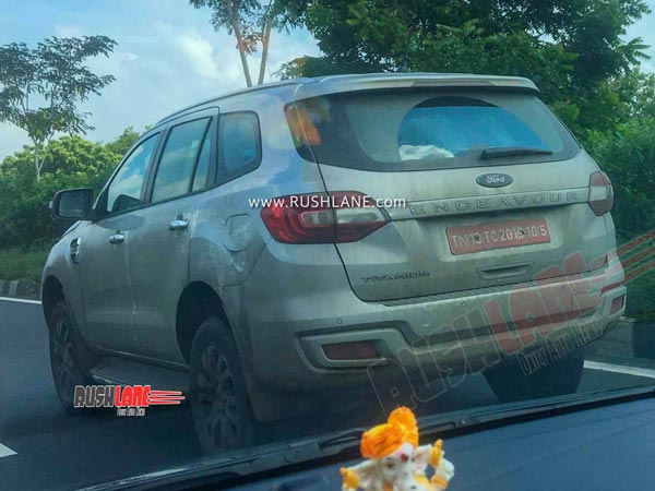 Spy Pics: 2020 Ford Endeavour Spotted Testing Ahead Of India Launch