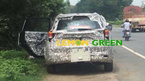 Spy Pics: New Mahindra XUV500 Spotted Testing; Features Third Row Seats & BS6 Compliant Engine