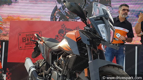 KTM 390 Adventure Unveiled At India Bike Week 2019: Here Are All The Details