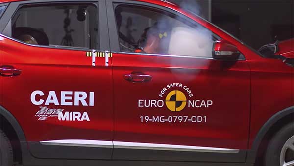 MG ZS Electric SUV Scores Five Stars At EURO NCAP Crash Tests: Details