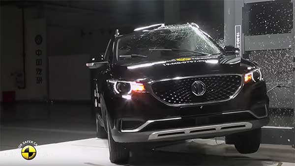 MG ZS Electric SUV Scores Five Stars At EURO NCAP Crash Tests: Details