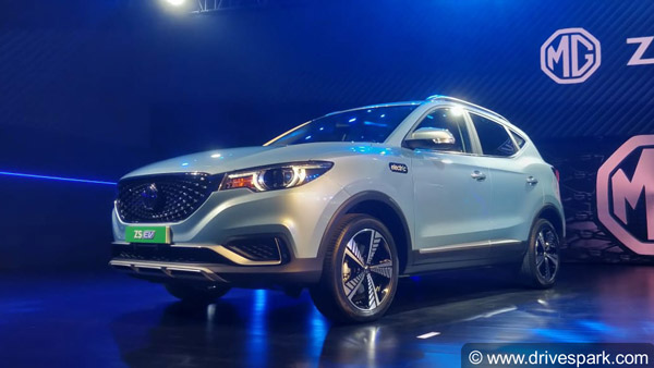 MG ZS EV Electric SUV Unveiled For Indian Market: Range, Features, Specifications & Details