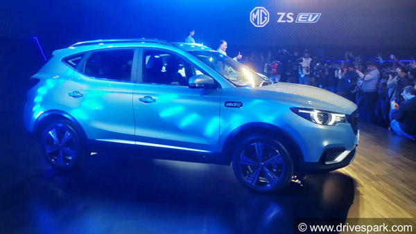 MG ZS EV Electric SUV Unveiled For Indian Market: Range, Features, Specifications & Details