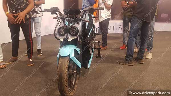 Orxa Mantis Electric Performance Motorcycle Revealed At India Bike Week 2019