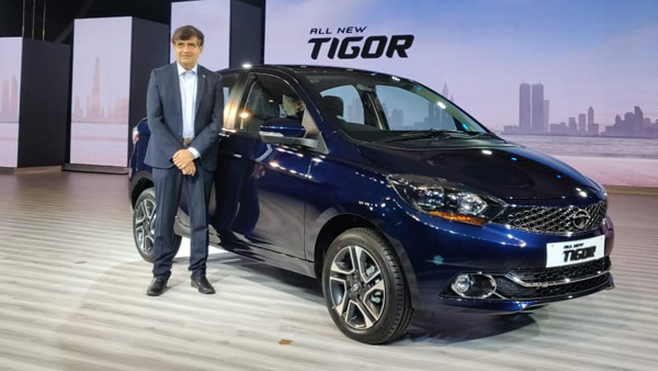 Spy Pics: Tata Tigor Facelift Spotted Testing Again