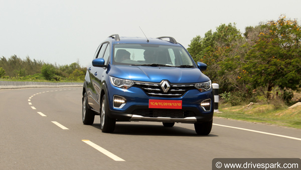 Renault Triber MPV Exports From India: 600 Units To South Africa