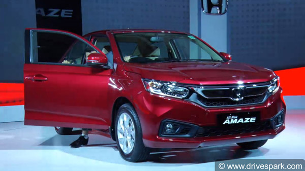 Honda Amaze BS6 Models Launched In India Starting At Rs 6.10 Lakh Ex-Showroom