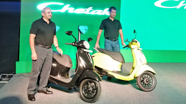 Bajaj Chetak Electric Scooter Bookings & Deliveries