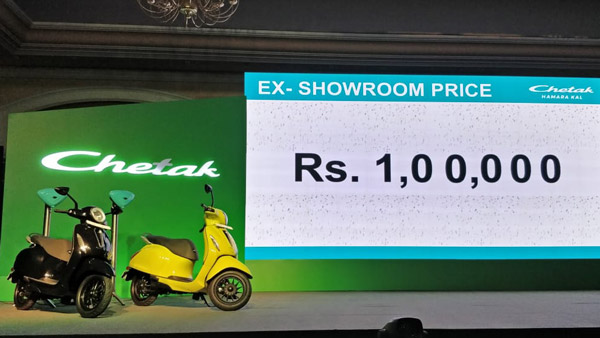 Bajaj Chetak Electric Scooter Price