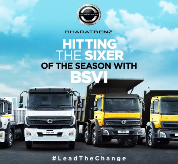 BharatBenz BS-VI Trucks & Buses Revealed With New Connectivity Tech