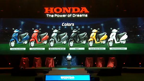 Honda Activa 6G Colour Options