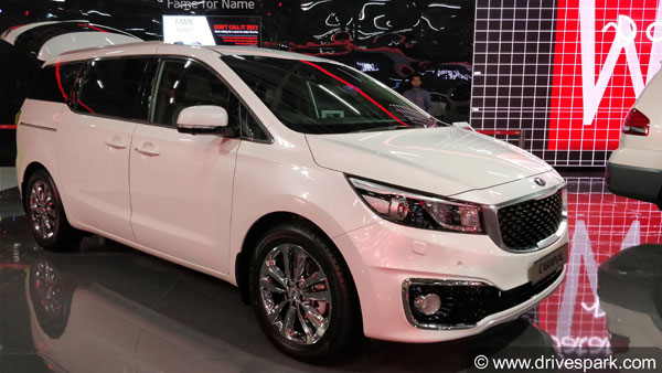 Kia Carnival India Spec Model Details And Features Revealed