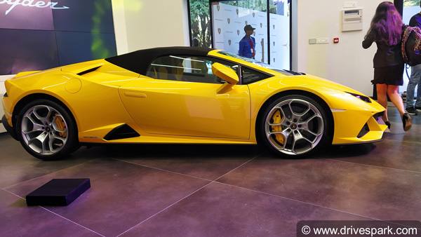 Lamborghini Inaugurates New Dealership At Bangalore: Showcases Huracan Evo Spyder At Opening