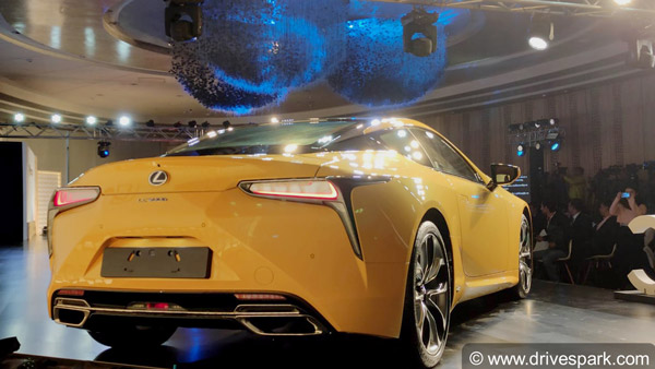 Lexus LC500h Launched In India At Rs 1.96 Crore: Details And Features