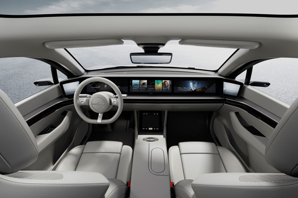 CES 2020: Sony Unveils All-Electric Vision-S Concept Car
