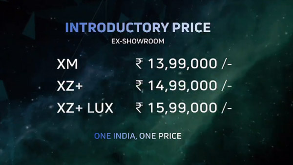 Tata Nexon EV Price List