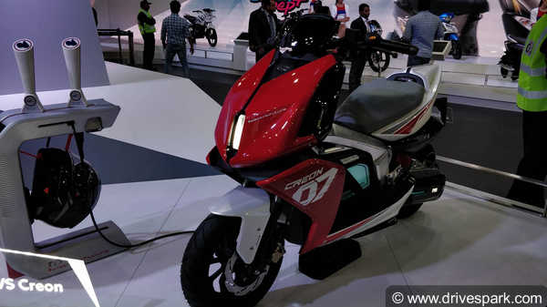 New TVS Electric Scooter