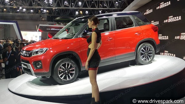 Auto Expo 2020: Maruti Vitara Brezza BS6 Petrol Unveiled - More Powerful, Sportier & Strong On Performance