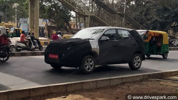 Spy Pics: Kia Sonet SUV Spied Testing Ahead Of Launch In India: Concept Version Showcased At Auto Expo 2020