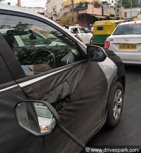 Spy Pics: Kia Sonet SUV Spied Testing Ahead Of Launch In India: Concept Version Showcased At Auto Expo 2020