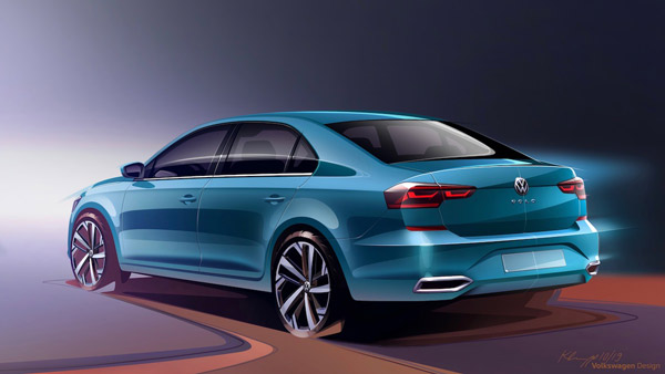 Volkswagen Vento Official Sketches Revealed: Redesigned Exterior, Impressive Interior