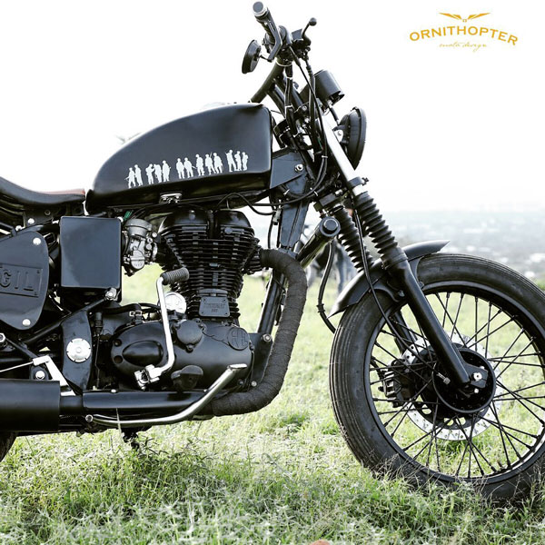 Royal Enfield Electra 350 Modified By Ornithopter Moto Design: Renamed KARGIL