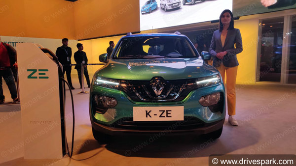 Auto Expo 2020: Renault Kwid Electric Unveiled - Expected Launch Date, Price, Key Specs, Features & Images
