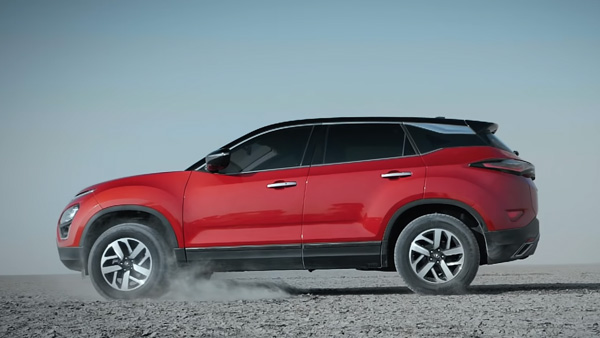 Spy Pics: Tata Harrier Petrol Variant Spied Testing Ahead Of Launch In India Soon