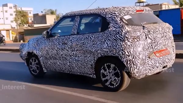 Spy Pics: Tata HBX Production Spec Spied Testing Ahead Of Launch