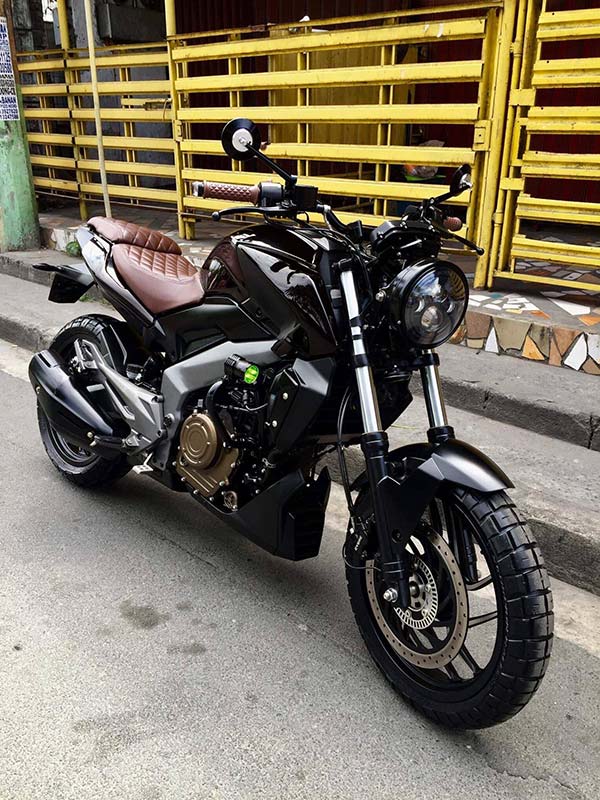 Bajaj Dominar 400 Modified By MC Customs Ph: Renamed Lino